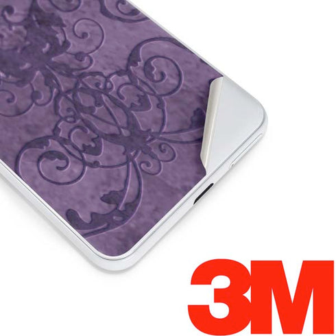 Brigid Ashwood Purple Damask Butterfly Google Pixel 3 Skin